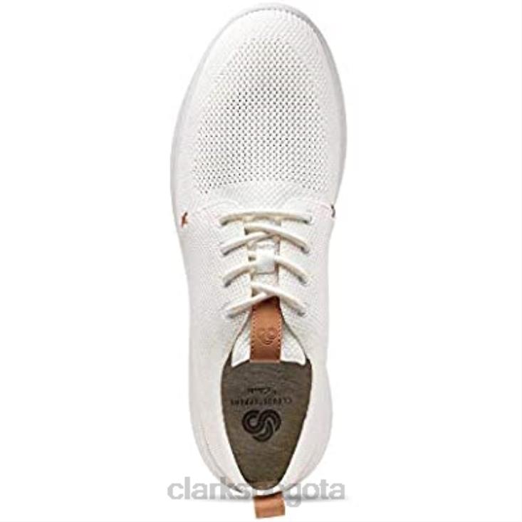 Clarks 0DX8L1162 Zapatilla clarks step urban mix para hombre blanco hombres blanco
