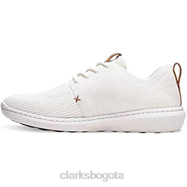 Clarks 0DX8L1162 Zapatilla clarks step urban mix para hombre blanco hombres blanco