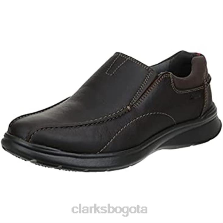 Clarks 0DX8L1183 mocasines sin cordones cotrell step para hombre clarks brown oily hombres marrón aceitoso