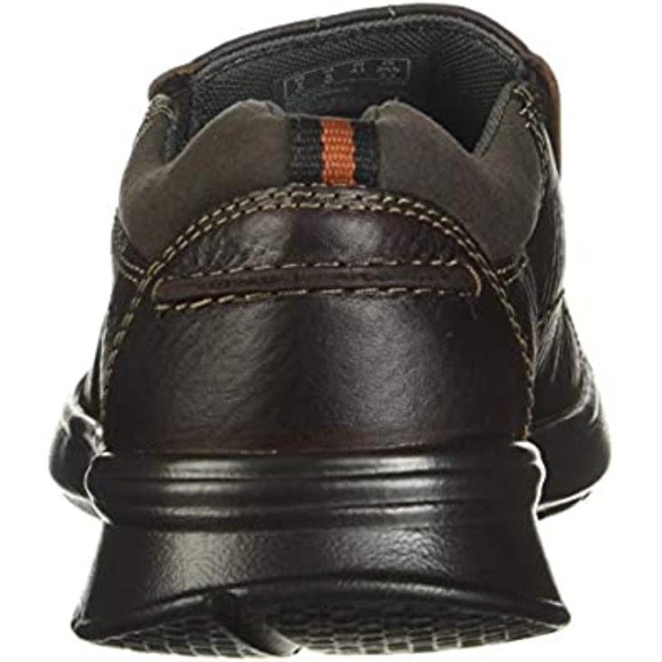 Clarks 0DX8L1183 mocasines sin cordones cotrell step para hombre clarks brown oily hombres marrón aceitoso