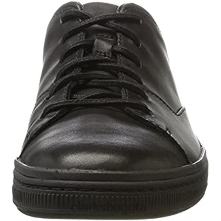 Clarks 0DX8L1195 zapatos brogue de encaje norsen de hombre clarks negros hombres cuero negro