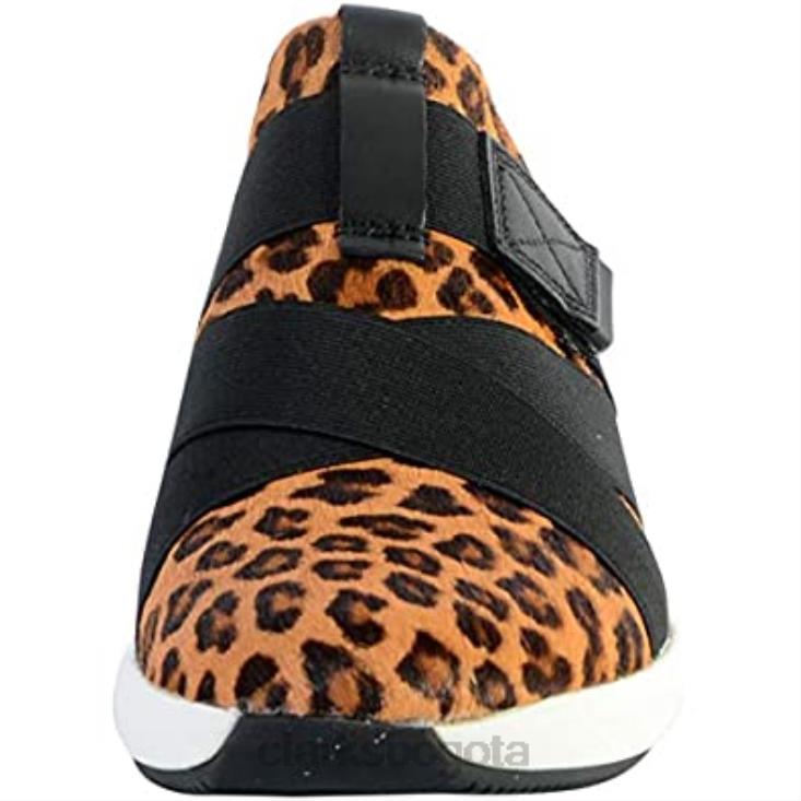 Clarks 0DX8L1198 zapatos de cuero con correa un rio clarks con estampado de leopardo unisexo