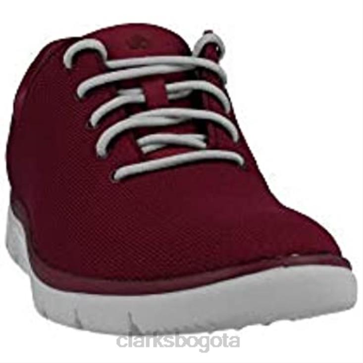Clarks 0DX8L12 zapatillas clarks tunsil ace rojas para hombre hombres rojo