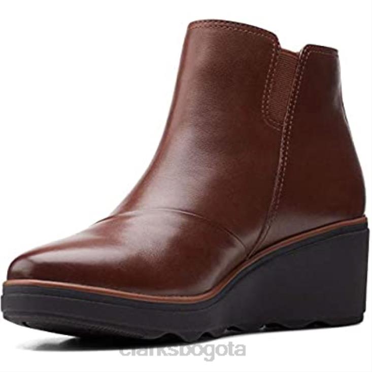 Clarks 0DX8L1201 botas clarks mahoga ny de cuero para mujer mazy eastham charol negro mujer cuero caoba