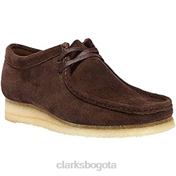 Clarks 0DX8L1209 Zapatillas bajas clarks marrón oscuro para hombre talla 26 154744 wallabee hombres marron oscuro