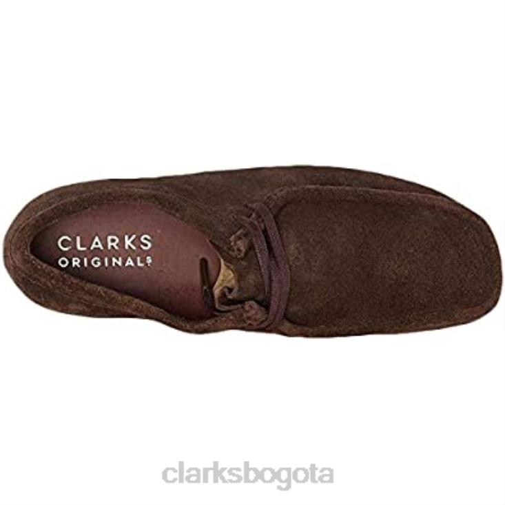 Clarks 0DX8L1209 Zapatillas bajas clarks marrón oscuro para hombre talla 26 154744 wallabee hombres marron oscuro