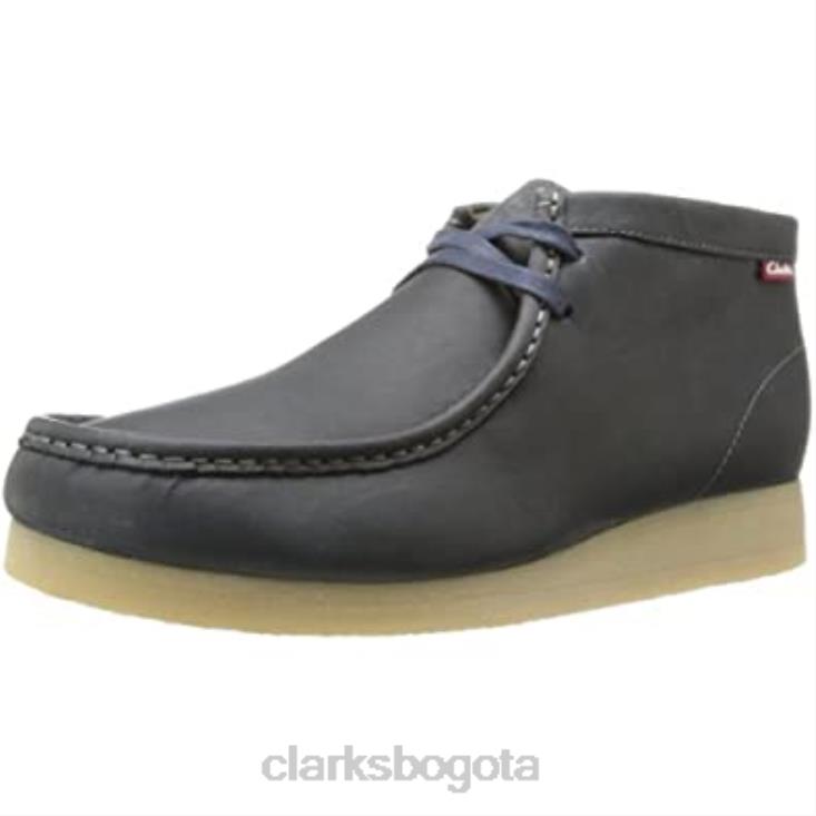 Clarks 0DX8L1225 Botas chukka clarks stinson hi de nubuck azul marino para hombre hombres nubuck azul marino