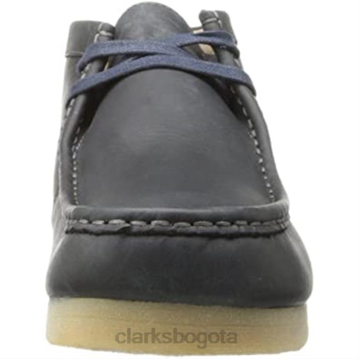 Clarks 0DX8L1225 Botas chukka clarks stinson hi de nubuck azul marino para hombre hombres nubuck azul marino