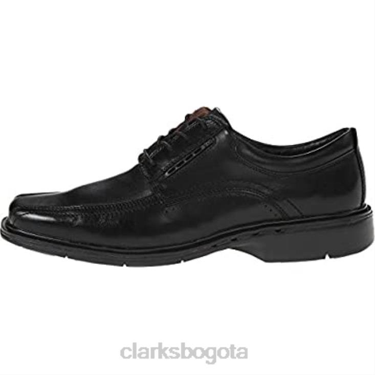 Clarks 0DX8L1256 Clarks Oxford Unkenneth desestructurados para hombre negros hombres negro