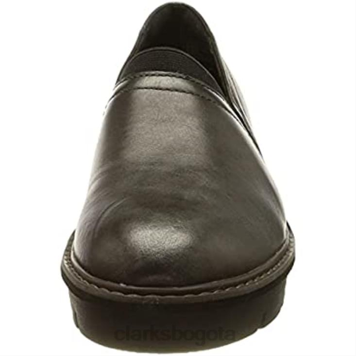 Clarks 0DX8L1258 Zapatos clarks airabell mid para mujer gun metal mujer pistola de metal