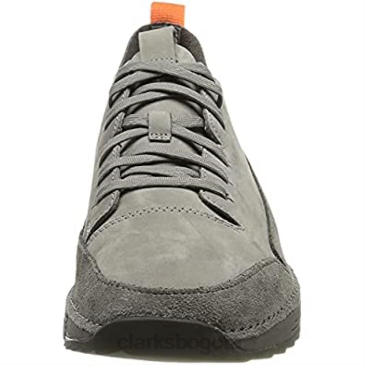 Clarks 0DX8L1259 Zapatilla clarks combi gris para hombre tri spark hombres combinado gris