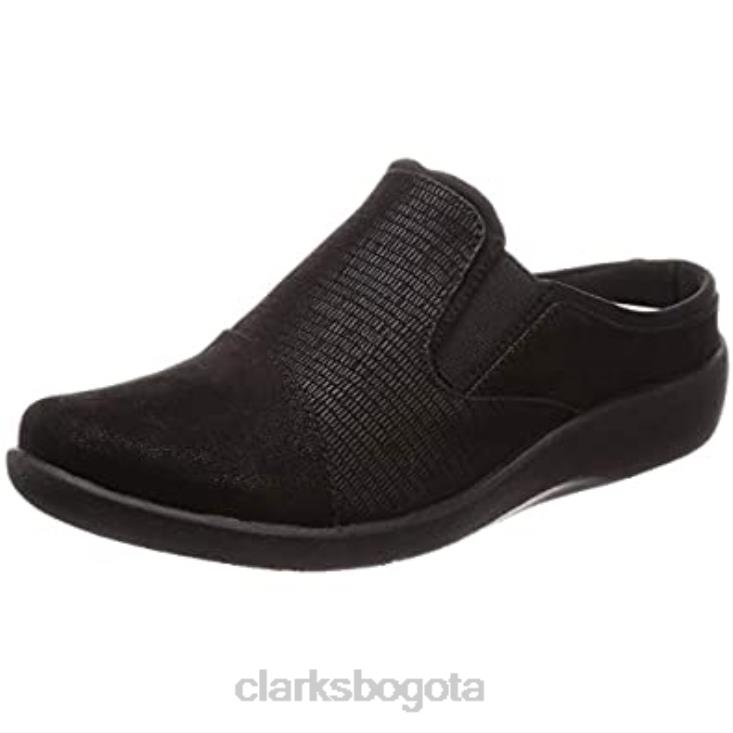 Clarks 0DX8L1261 zueco clarks sillian free mujer negro mujer negro