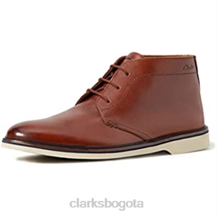 Clarks 0DX8L1267 Botas chukka medias Malwood de Clarks para hombre en color marrón hombres marrón
