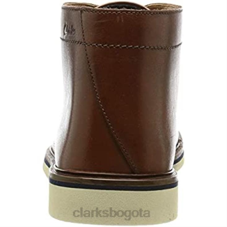 Clarks 0DX8L1267 Botas chukka medias Malwood de Clarks para hombre en color marrón hombres marrón