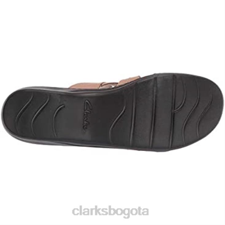 Clarks 0DX8L1268 sandalia clarks lexi myrtle 2 mujer piel arena mujer cuero arena