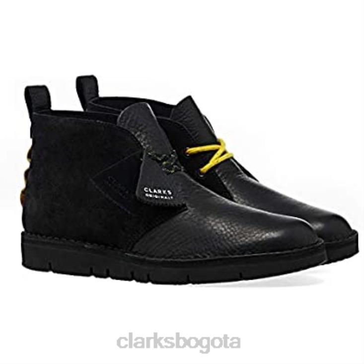 Clarks 0DX8L1280 botas clarks originals desert 20 combinadas negras unisexo combinado negro
