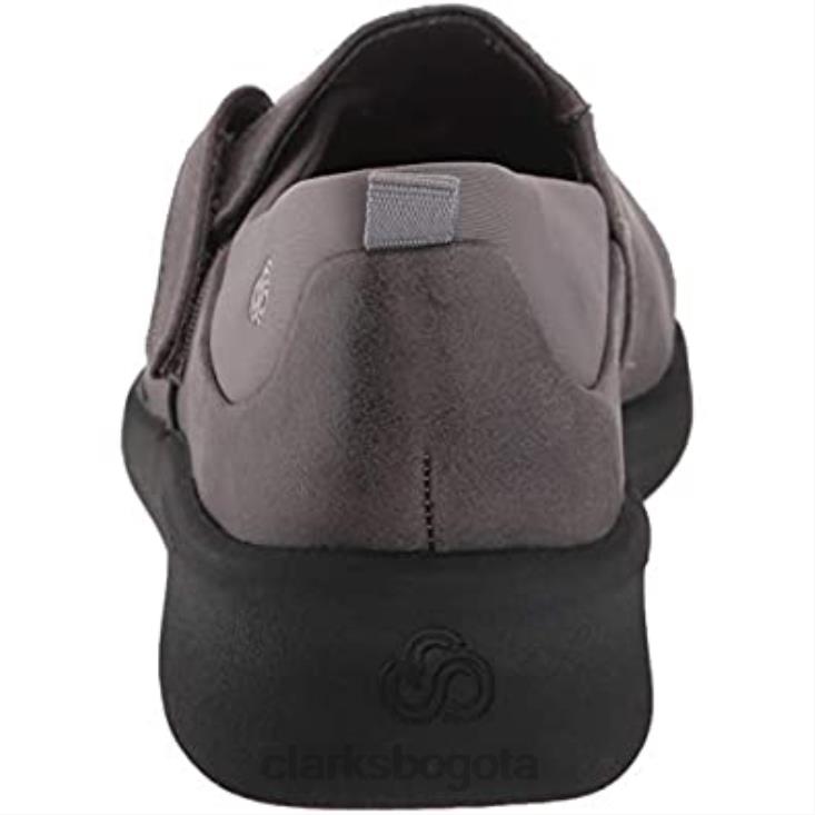 Clarks 0DX8L1286 mocasín sillian 20 facilidad mujer gris sintético clarks mujer sintético gris