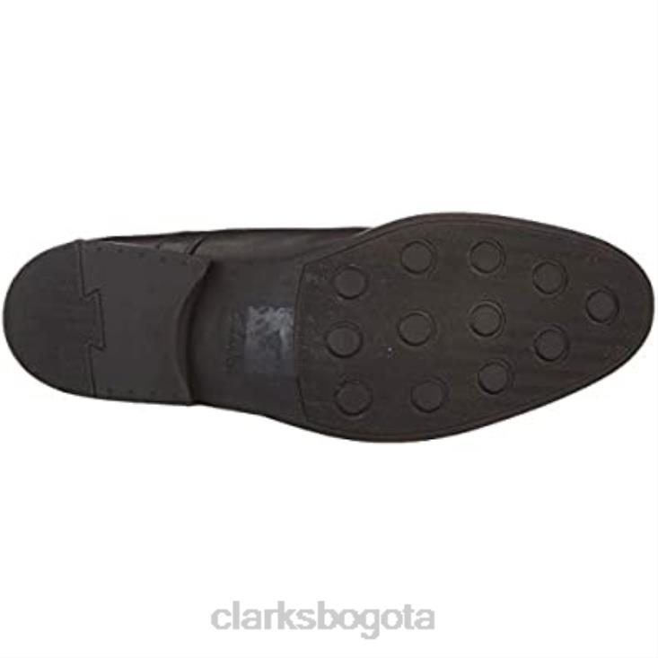 Clarks 0DX8L1302 clarks whiddon derby de cuero negro para hombre hombres cuero negro