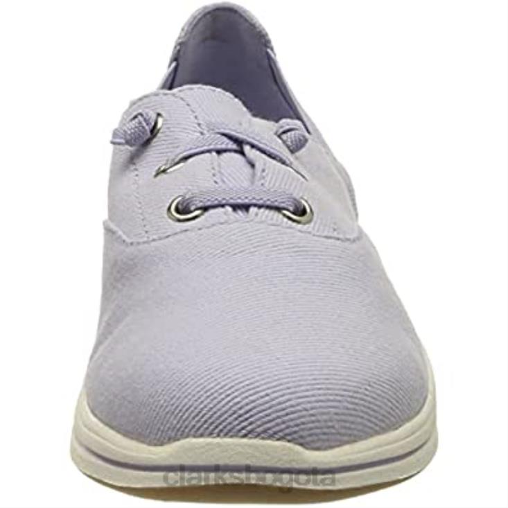 Clarks 0DX8L1310 zapatillas brinkley ave mujer lila clarks mujer lila