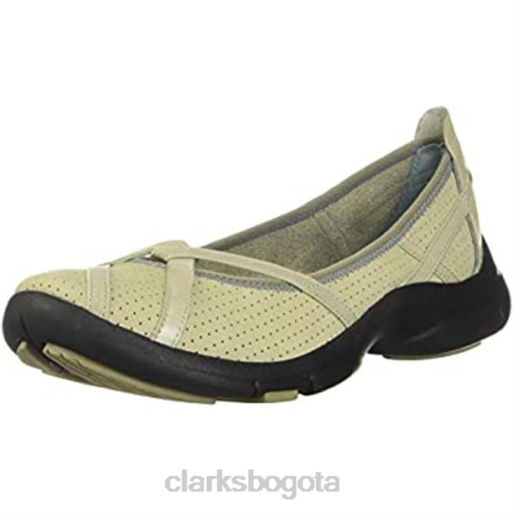 Clarks 0DX8L1315 Mocasines planos Stone Clarks Berry para mujer mujer piedra