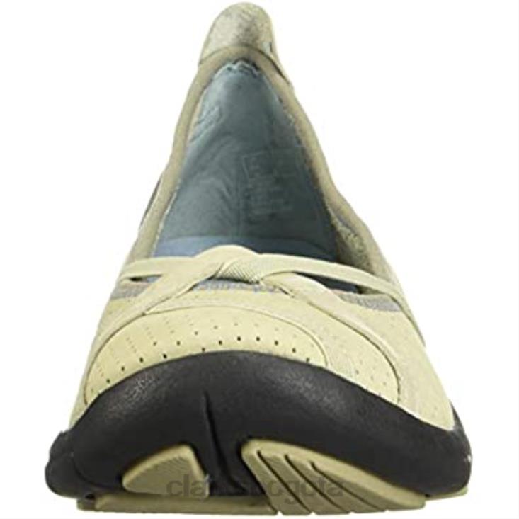 Clarks 0DX8L1315 Mocasines planos Stone Clarks Berry para mujer mujer piedra