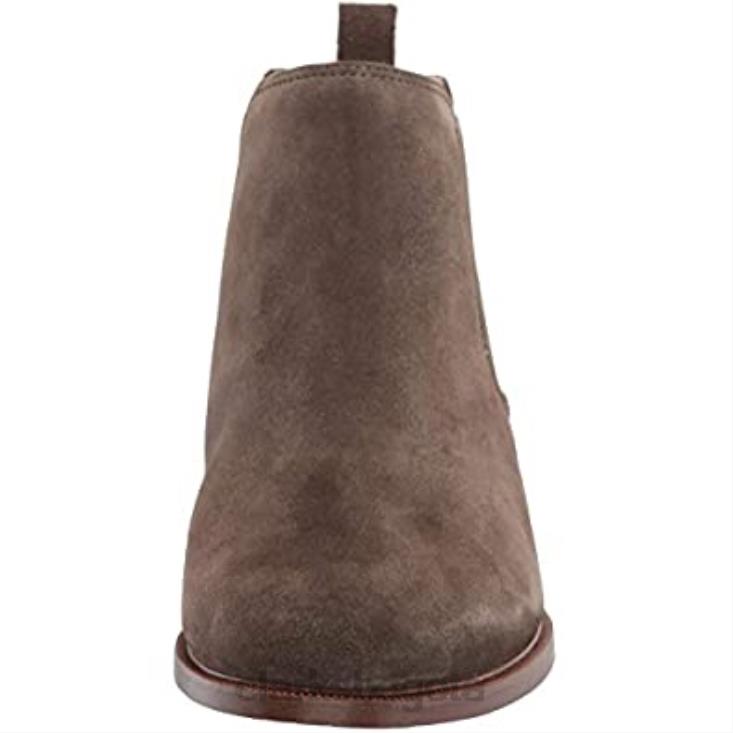 Clarks 0DX8L1320 Bota Chelsea Clarks Taylor Shine de ante color oliva oscuro para mujer mujer ante oliva oscuro