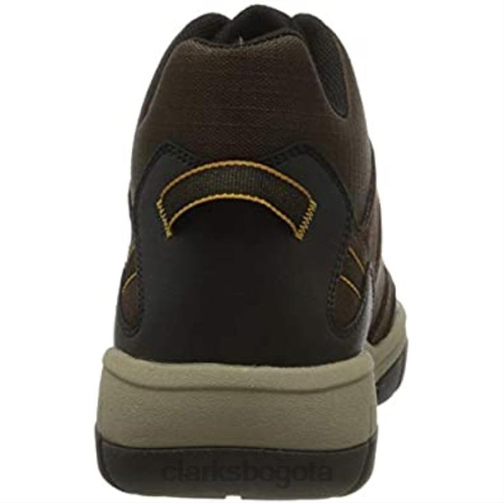 Clarks 0DX8L1330 Bota de becerro clarks ervmid para hombre marrón hombres marrón