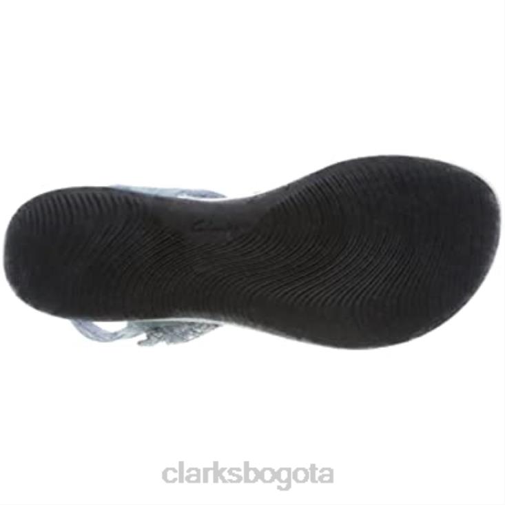 Clarks 0DX8L1334 sandalias mira tide para mujer verde azulado combi clarks mujer combinación verde azulado