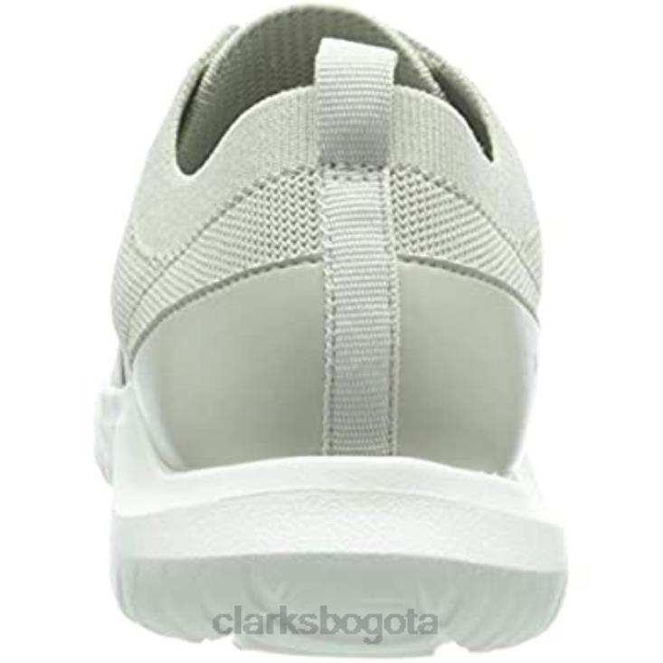 Clarks 0DX8L1338 Zapatilla Clarks Nova Lumis para mujer champán metalizado textil mujer textil metálico champán