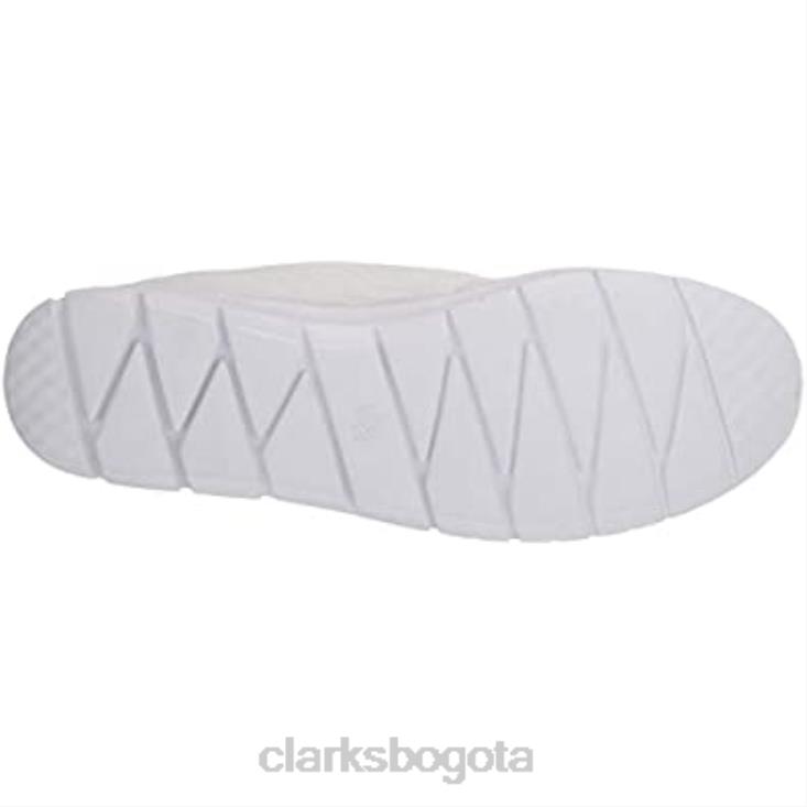 Clarks 0DX8L1344 Zapatilla clarks step allena go de malla blanca para mujer mujer malla blanca