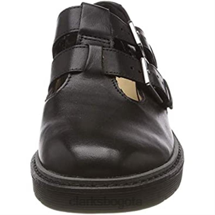 Clarks 0DX8L1353 Mocasines clarks alexa agnes negros para mujer mujer cuero negro