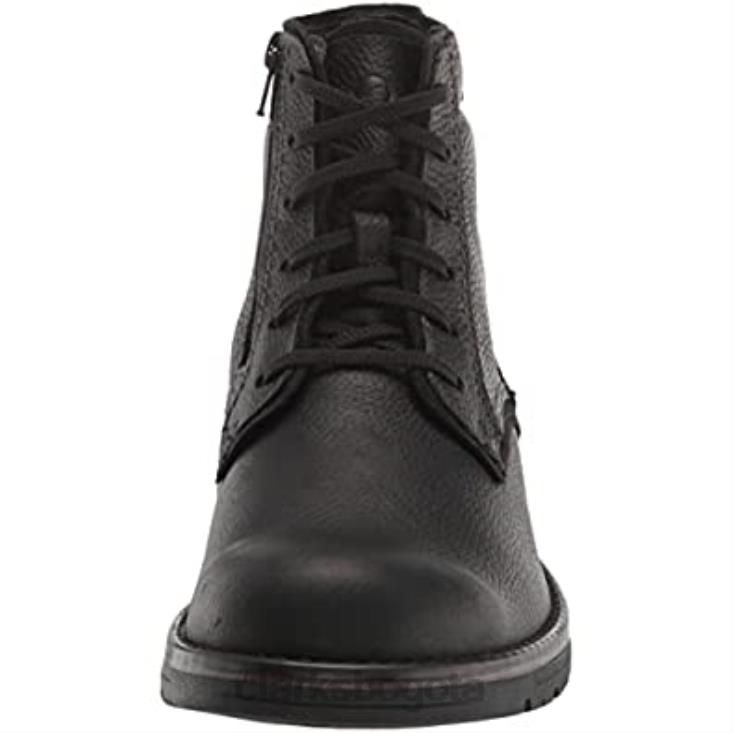 Clarks 0DX8L1355 Botín alto impermeable clarks morris de hombre negro hombres negro