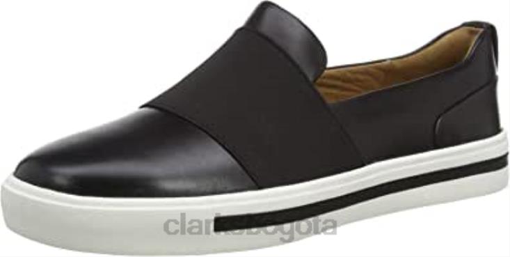 Clarks 0DX8L1357 mocasines un maui step para mujer clarks negros mujer cuero negro cuero negro
