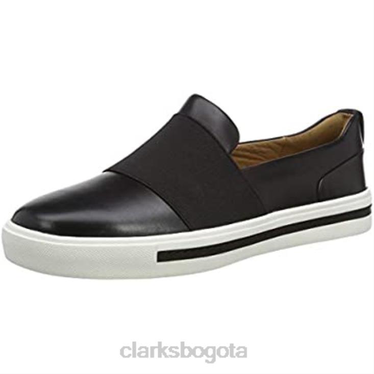 Clarks 0DX8L1357 mocasines un maui step para mujer clarks negros mujer cuero negro cuero negro