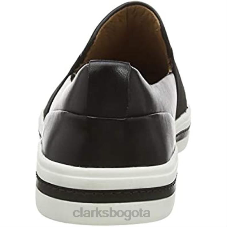 Clarks 0DX8L1357 mocasines un maui step para mujer clarks negros mujer cuero negro cuero negro