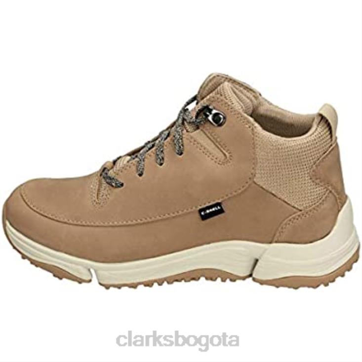 Clarks 0DX8L1361 Botines Clarks Desert Beige para mujer Tri Path Hiker unisexo beige desierto