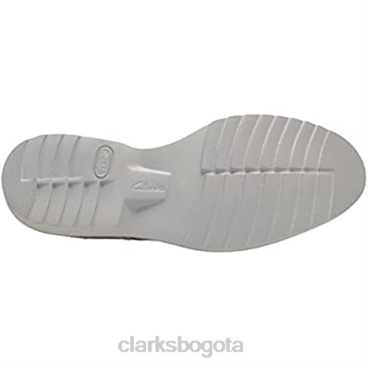 Clarks 0DX8L1367 hombre fallhill plaoxford clarks nubuck gris hombres nubuck gris
