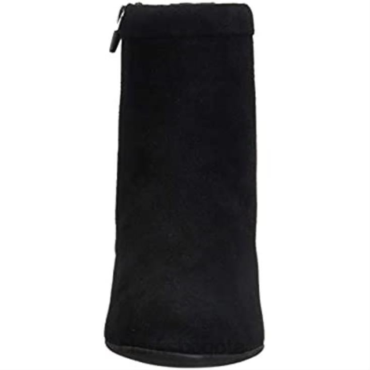 Clarks 0DX8L1370 Botas clarks un cosmo up de ante negro para mujer mujer ante negro