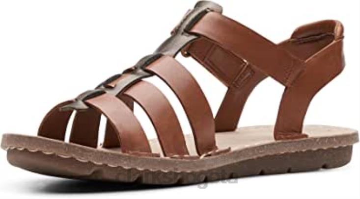 Clarks 0DX8L1375 sandalias con tira en el tobillo blake jewel para mujer clarks marrón mujer marrón