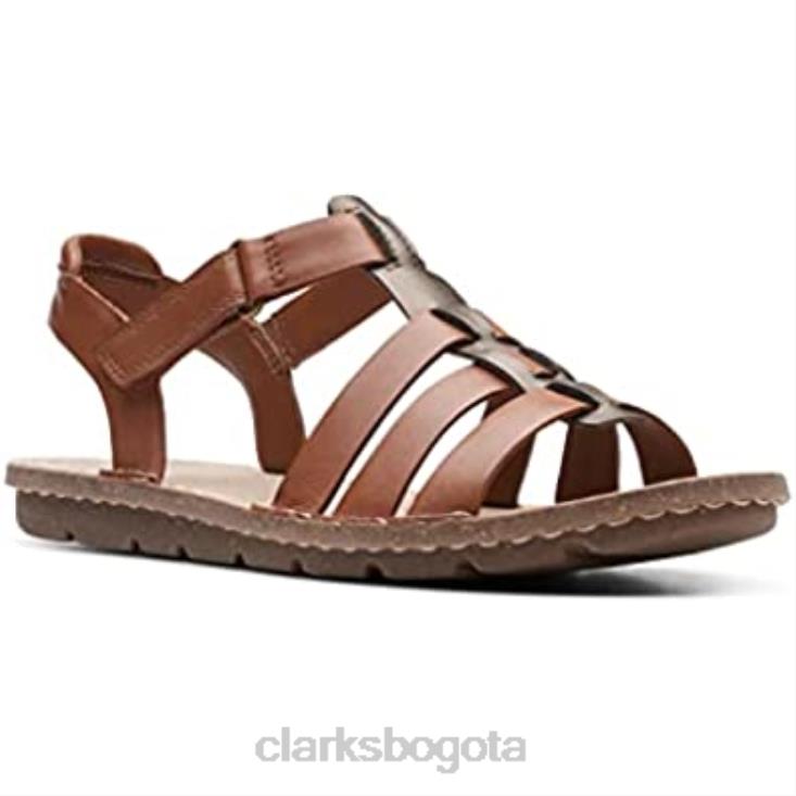 Clarks 0DX8L1375 sandalias con tira en el tobillo blake jewel para mujer clarks marrón mujer marrón