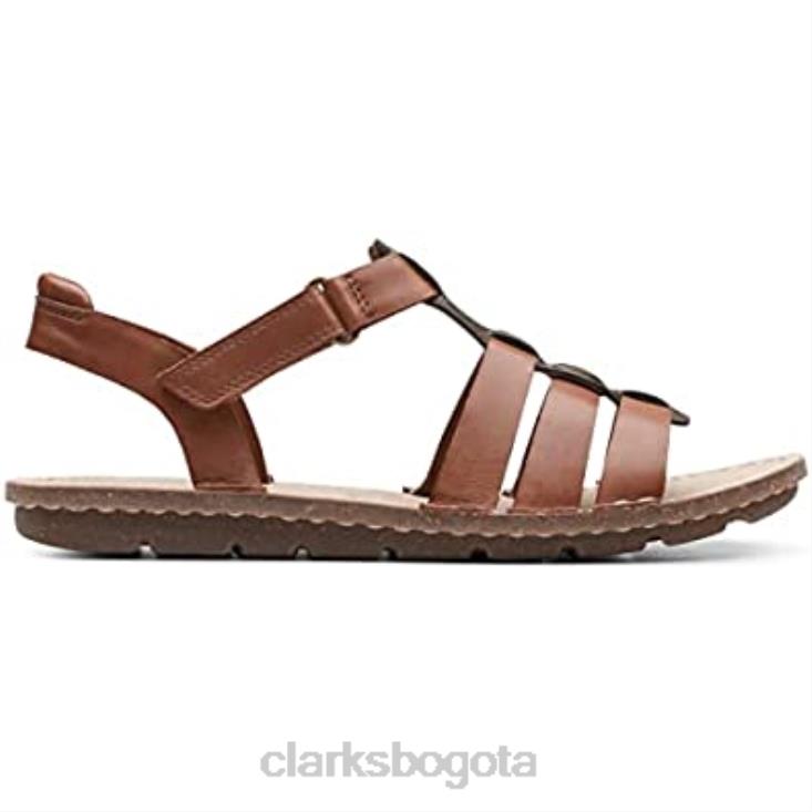 Clarks 0DX8L1375 sandalias con tira en el tobillo blake jewel para mujer clarks marrón mujer marrón