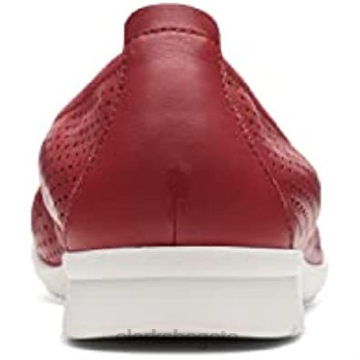 Clarks 0DX8L1376 Bailarinas Clarks Jenette Ease de mujer con suela blanca mujer