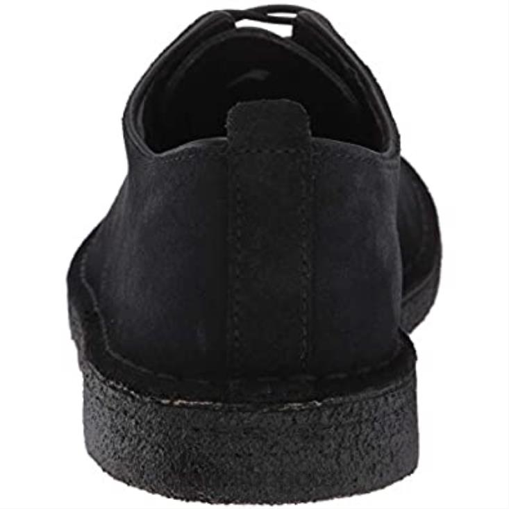 Clarks 0DX8L1379 Clarks Desert London Oxford de ante negro para hombre hombres ante negro