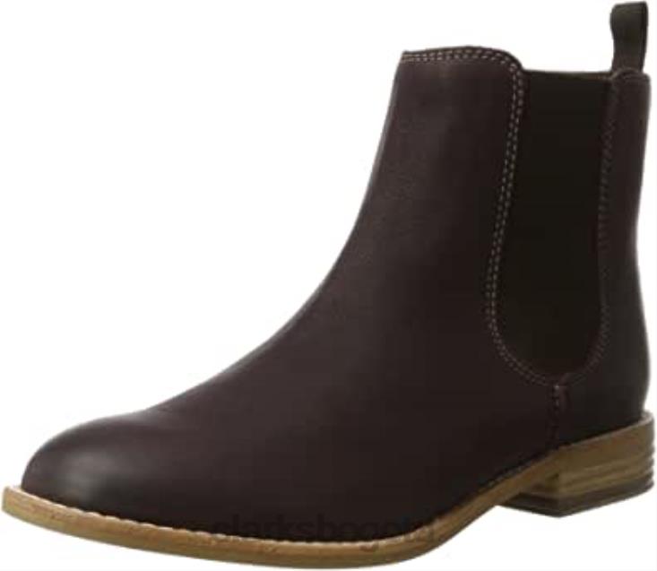 Clarks 0DX8L1383 botas chelsea maypearl nala 2 clarks morado burdeos burdeos mujer burdeos morado burdeos