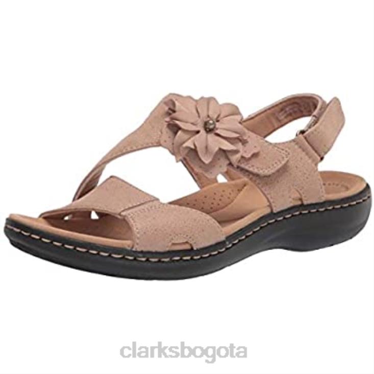 Clarks 0DX8L1390 sandalia mujer laurieann bea arena polipiel combi clarks mujer combi piel sintética arena