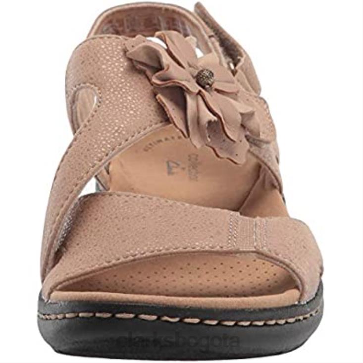 Clarks 0DX8L1390 sandalia mujer laurieann bea arena polipiel combi clarks mujer combi piel sintética arena