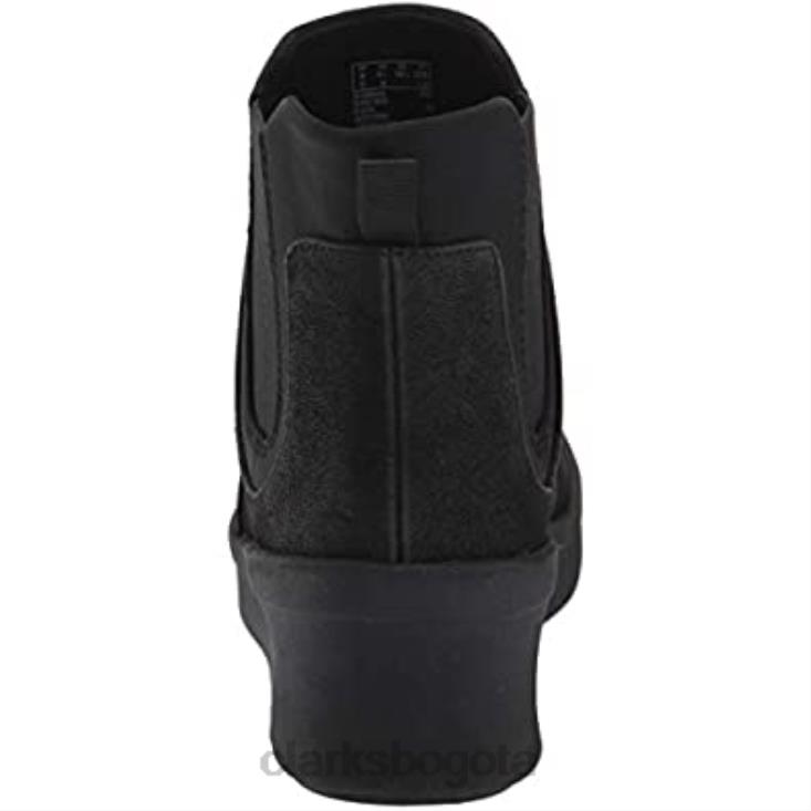 Clarks 0DX8L1398 botas chelsea step rose sun para mujer textil negro clarks mujer textil negro