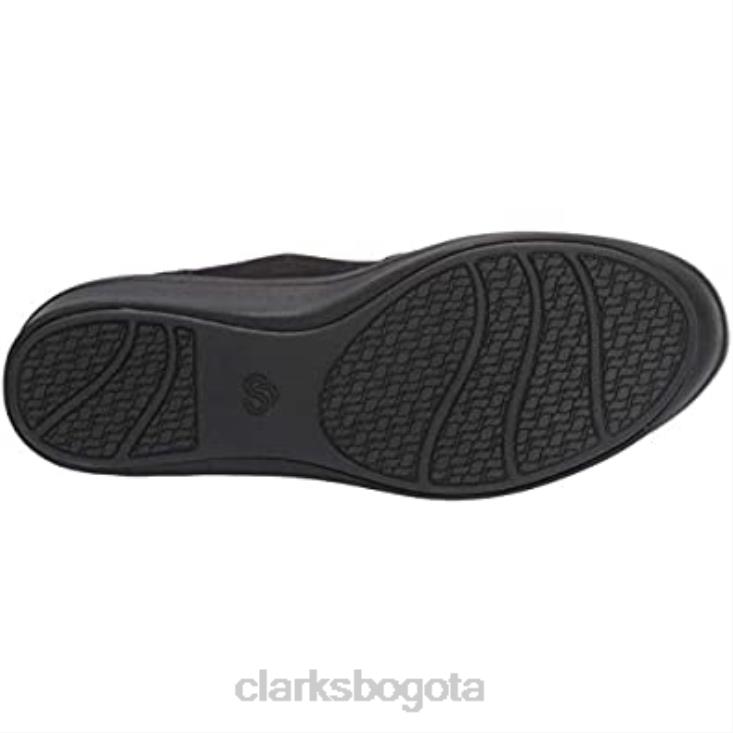 Clarks 0DX8L1398 botas chelsea step rose sun para mujer textil negro clarks mujer textil negro