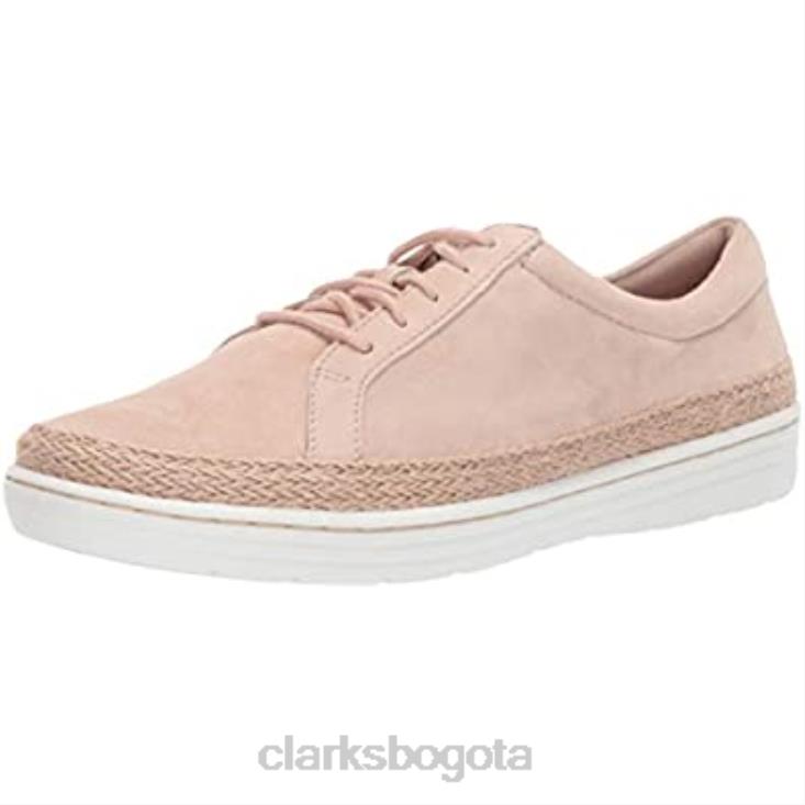 Clarks 0DX8L1418 Zapatillas Clarks Marie Mist para mujer en nobuk rubor mujer