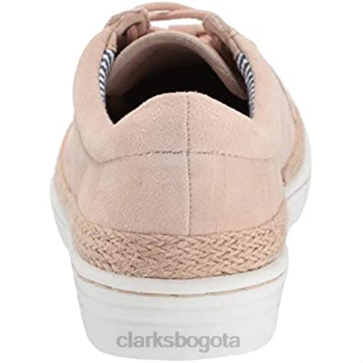 Clarks 0DX8L1418 Zapatillas Clarks Marie Mist para mujer en nobuk rubor mujer